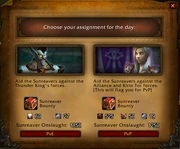 Assignment Map - Horde version