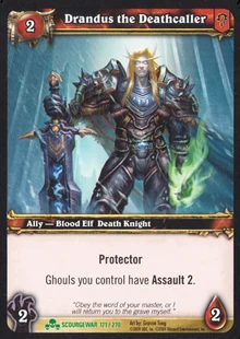 Drandus the Deathcaller TCG Card
