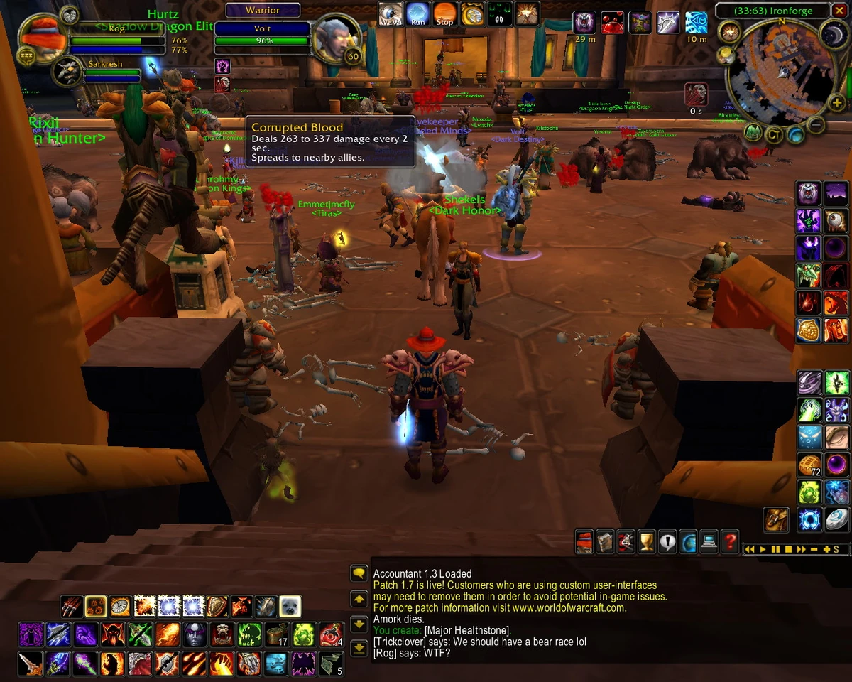 Corrupted Blood (debuff) Wowpedia Your wiki guide to the World of