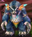 A furbolg from original World of Warcraft.
