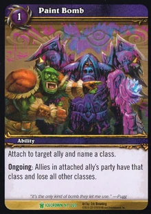 Paint Bomb TCG Card