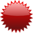 Sophokles Red Star Button