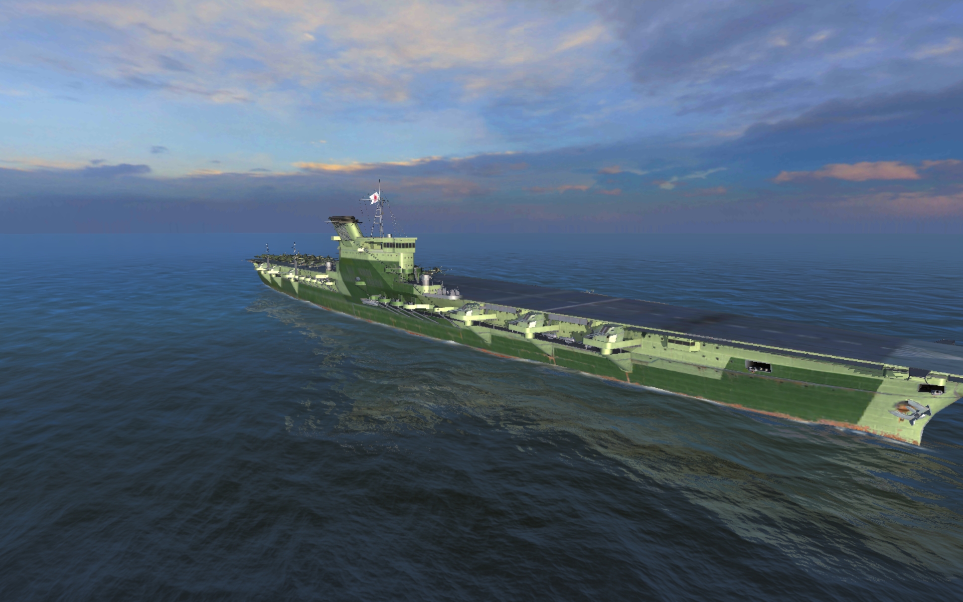 hakuryu fighter gameplay world of warships
