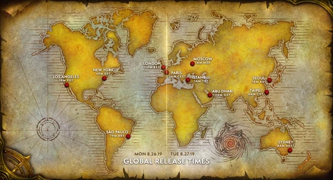 Classic-global release map