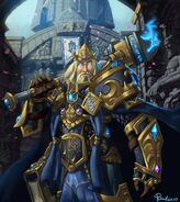 Arthas if he did not take Frostmourne[Fanart]