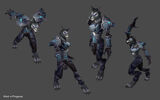 Female worgen (Early model)