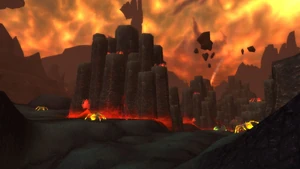 The spider-infested Widow's Clutch.