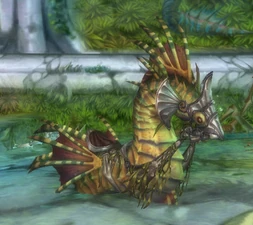 The seahorse that will take you on your way.