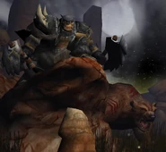 Rexxar and Misha on the menu of the bonus campaign, The Founding of Durotar