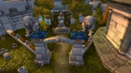Tiffin Wrynn's memorial in-game