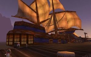The Lady Mehley leaving Menethil Harbor
