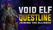 Void Elf Questline - Voiceover - This is HOW the Void Elves Join the Alliance Forces! - SPOILERS!
