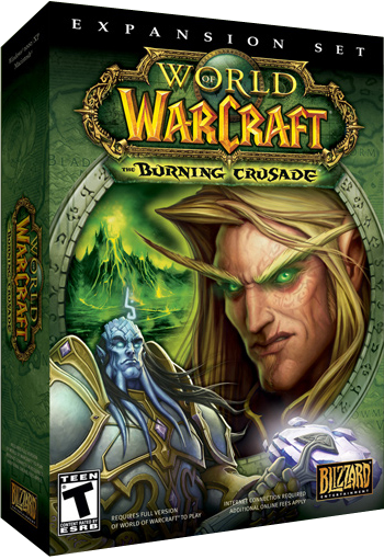 world of warcraft burning crusade logo