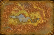 Map of Redridge, post-Cataclysm (Current)