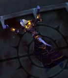 Yevaa held captive within the Ruins of Drakgor.