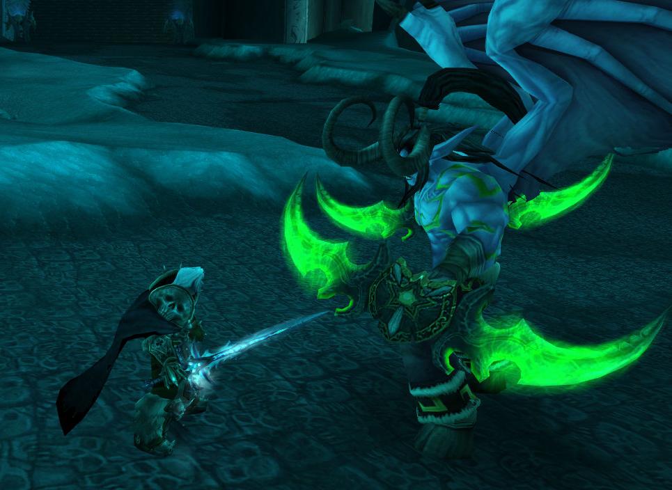 arthas vs illidan