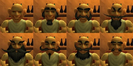 Gnome male facial hairstyles
