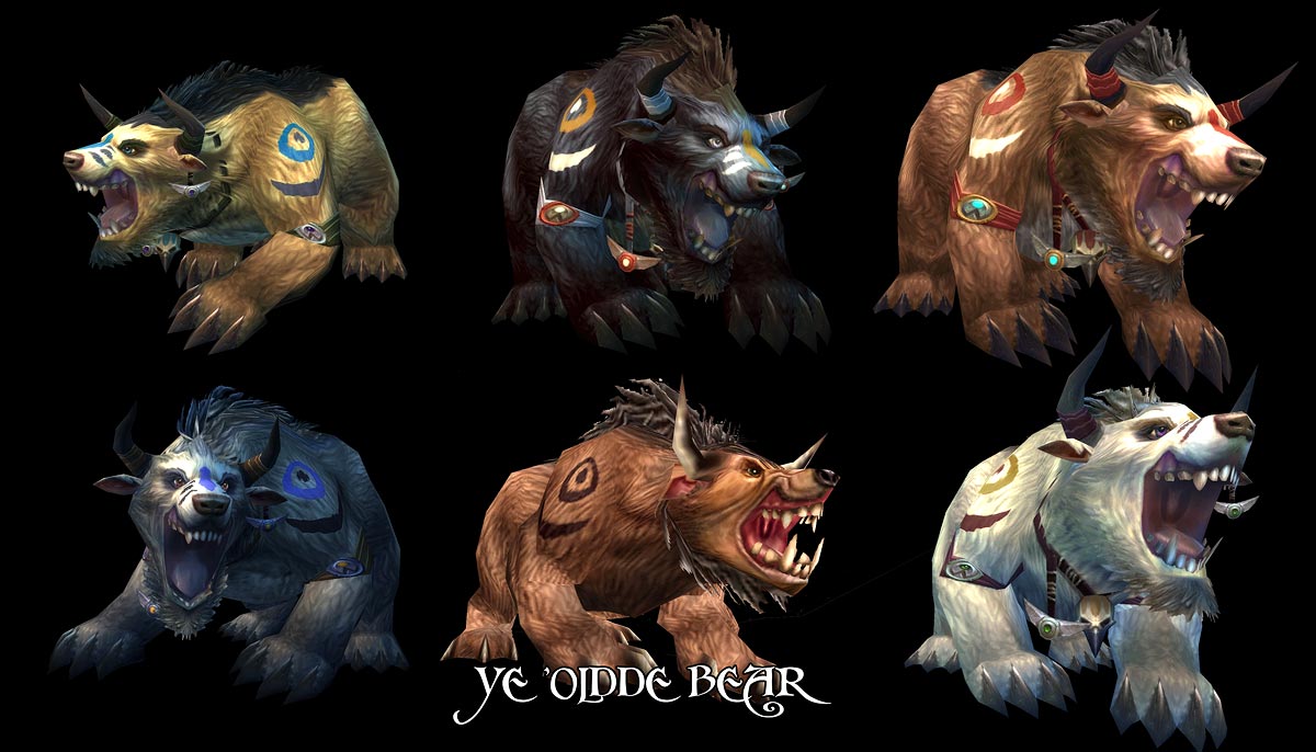 world of warcraft worgen druid forms