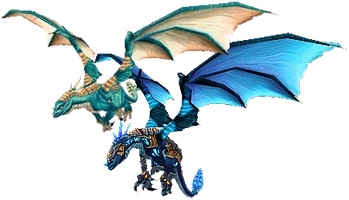 Blue drakes