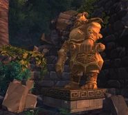 A statue of a mogu in Krasarang Wilds