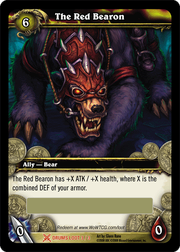 The Red Bearon TCG Card