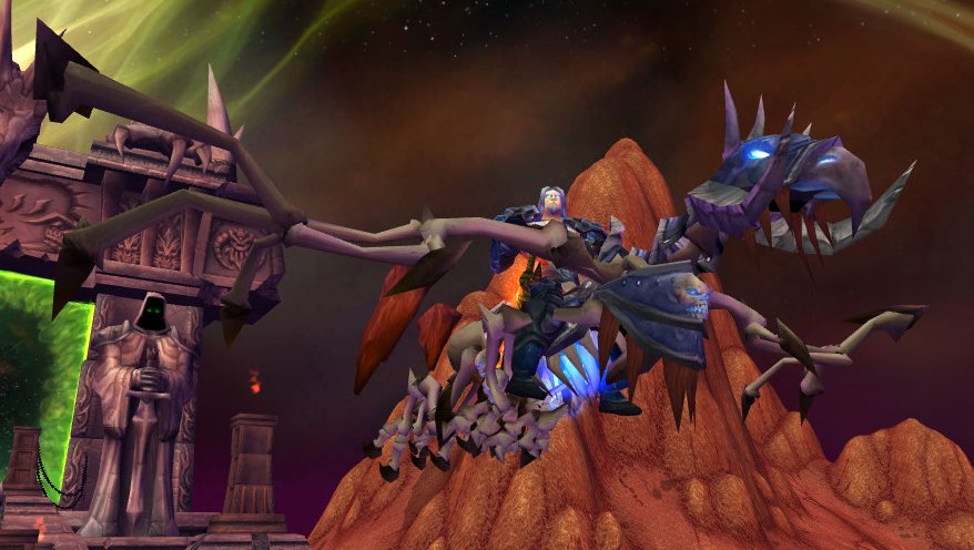 wow how to get a death knight flying mount 