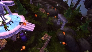 The Sanctuary under attack.