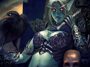 Sylvanas Windrunner Painting.jpg (134 KB) Sylvanas Windrunner Painting