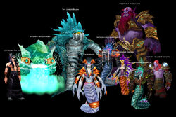 Serpentshrine Cavern bosses