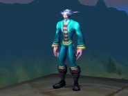 [Festive Teal Pant Suit]