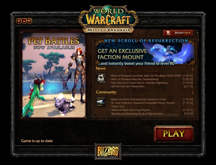 Guide to World of Warcraft Parental Controls