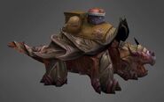 Dragon turtle mount purple