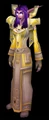 Night elf priest wearing Vestments of the Virtuous