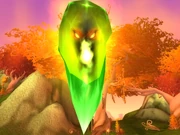 A large Burning Crystal