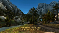 BlizzCon Legion High Mountain Pinerock Basin