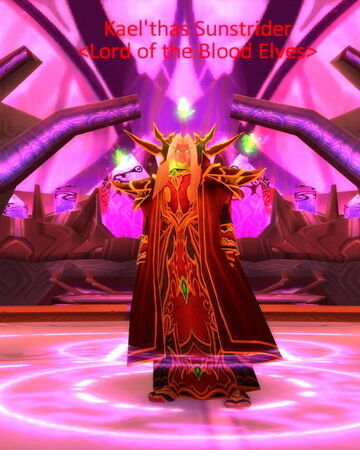 Kael Thas Sunstrider Tactics Wowwiki Fandom