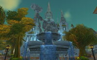Uther Fountain Statue (Cathedral District)