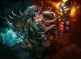 A dwarven shaman