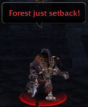 Forest just setback