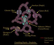 Map of Crumbling Depths