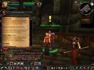 Gakin the Darkbinder ensures you understand the gravity of what you are about to do.