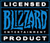 Blizzard licensed product logo