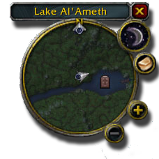wow quest area not showing on minimap