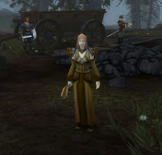 Celestine at the Livery Outpost[71.9, 38.7] .