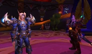 Halduron Brightwing as seen with Lor'themar with his new model