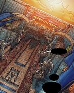 The Valley of Heroes from the comic