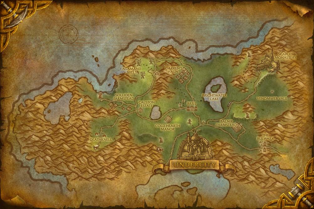 Ruins Of Lordaeron Map Ruins Of Lordaeron | Wowwiki | Fandom