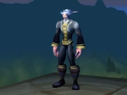 [Festive Black Pant Suit]