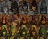 Shifted hair colors are Changable in barber.