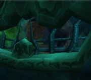 A screen shot of the unused instance portal. If one looks closely, they can see trees.